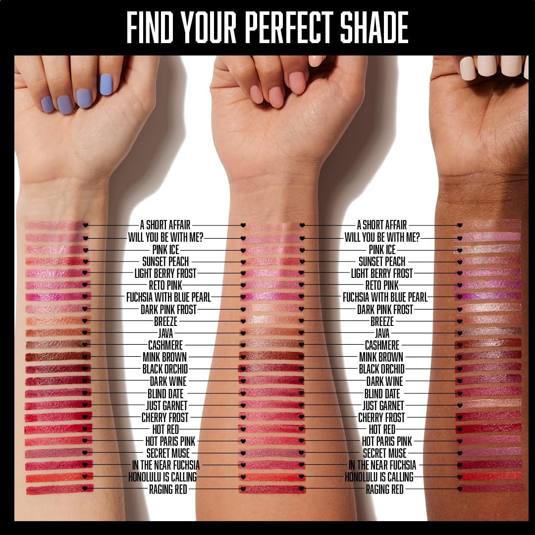 WET N WILD Silk Finish Lipstick - Black Orchid