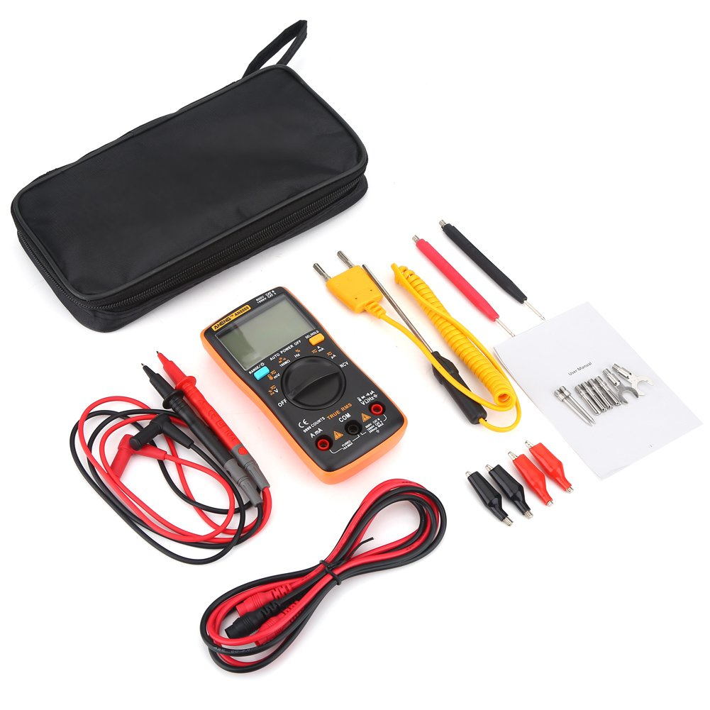ANENG AN8009 Digital Auto Ranging Multimeters 9999 Count True RMS AC/DC Voltage HFE Electronic Meter image number 1