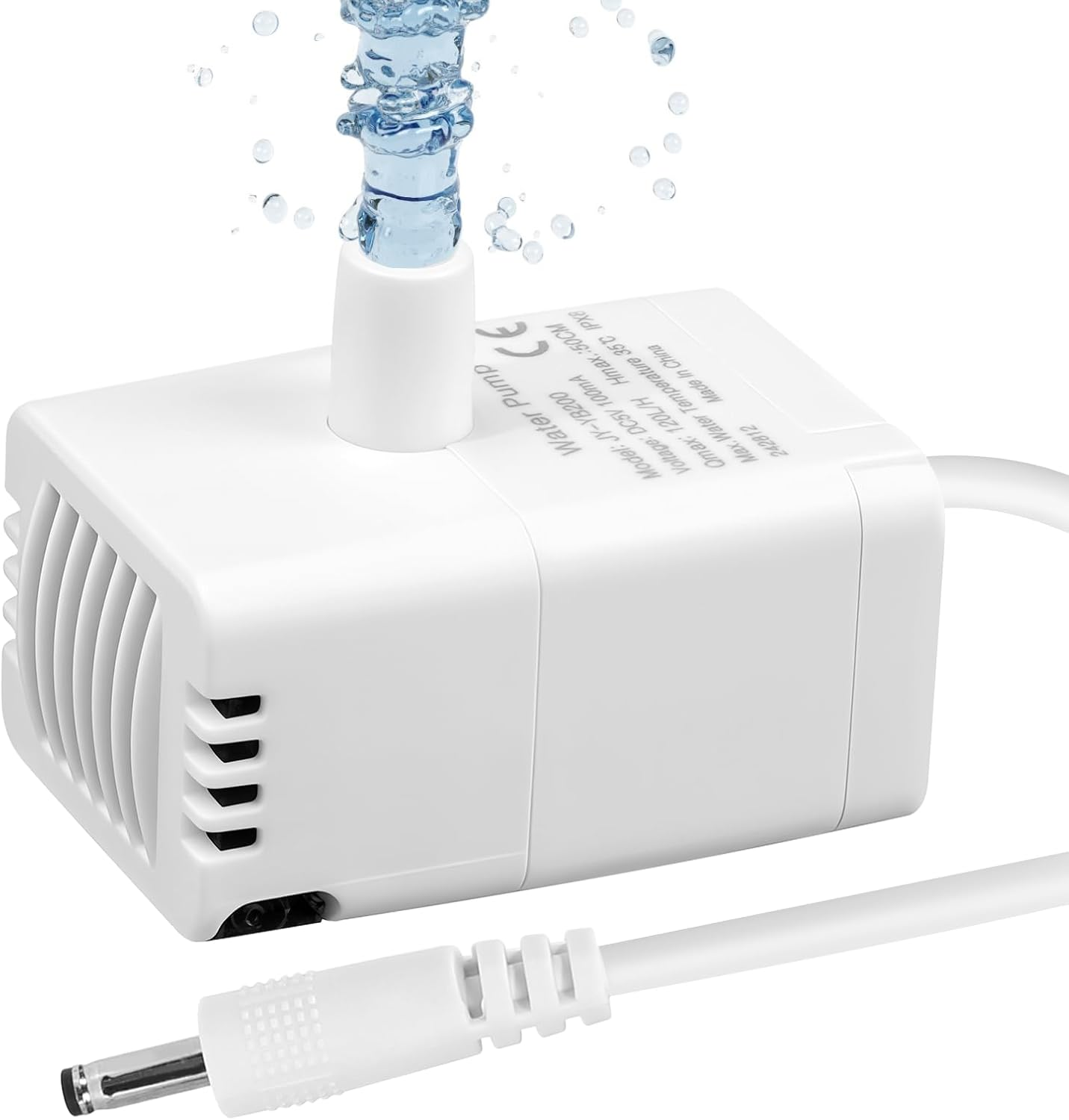 Sanklev Wireless Cat Water Fountain Pump, JY-YB200 DC Replacement Pump for Cordless Stainless Steel Pet Water Dispenser, Super Quiet, IP68 Waterproof image number 1