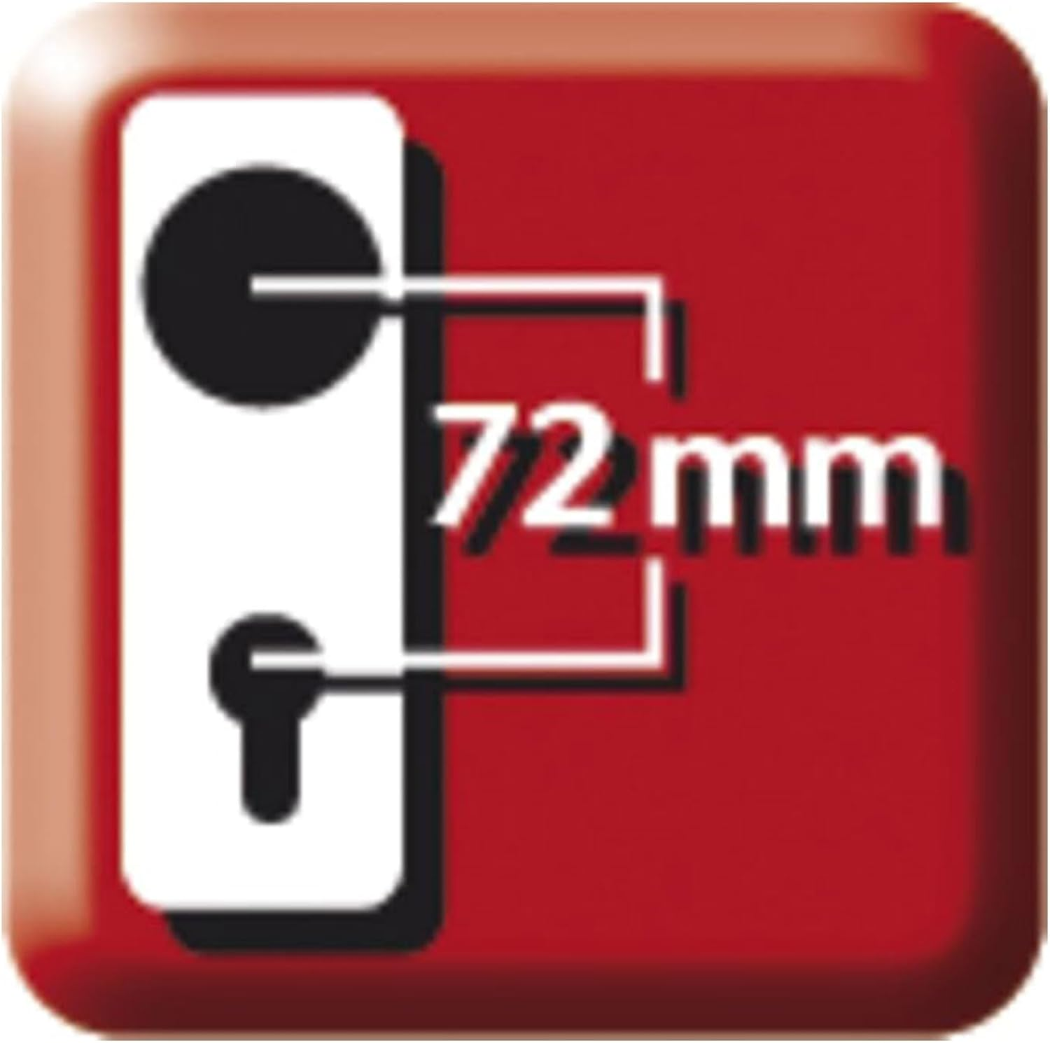 ABUS Door Protection Fitting KLS114 F3 Brass 08298