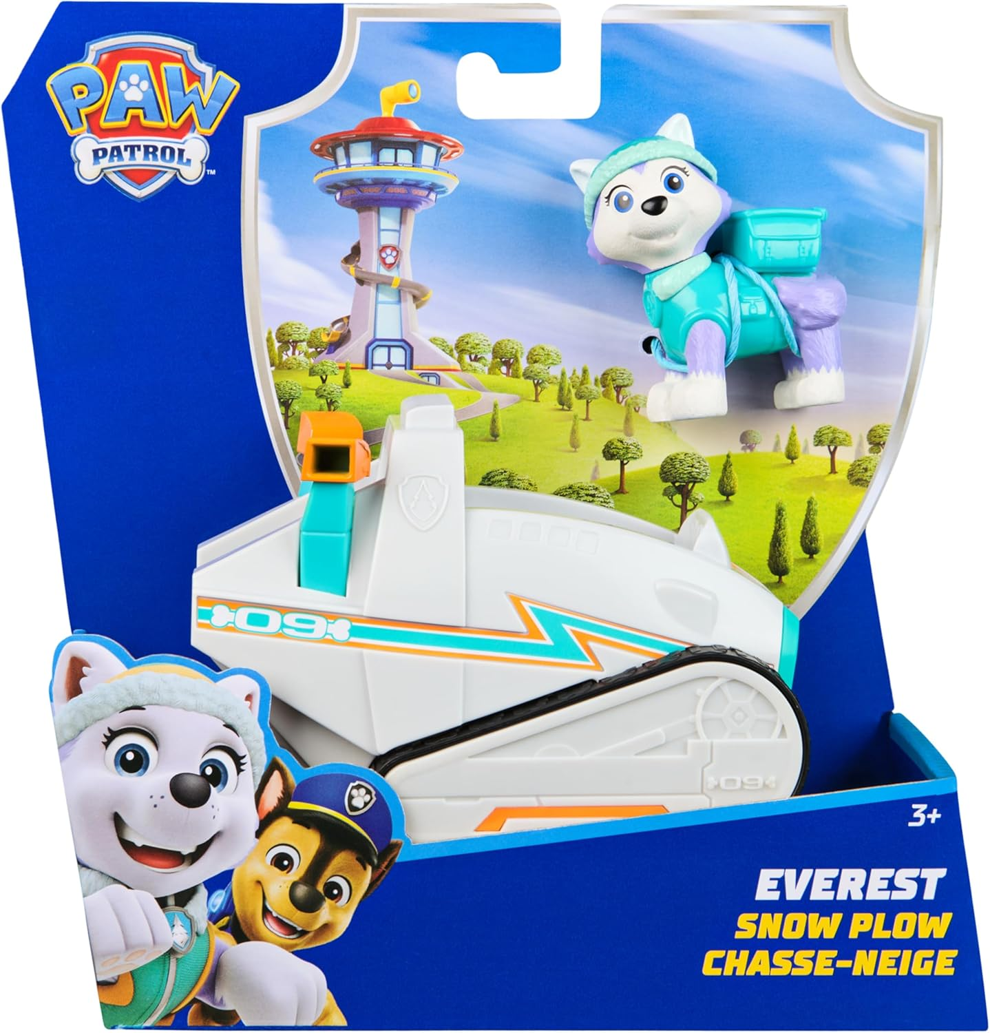 PAW Patrol, Everest&rsquo;S Snow Plow, Toy Vehicle with Collectible Action Figure, Sustainably Minded Kids Toys for Boys & Girls Ages 3 and Up image number 1
