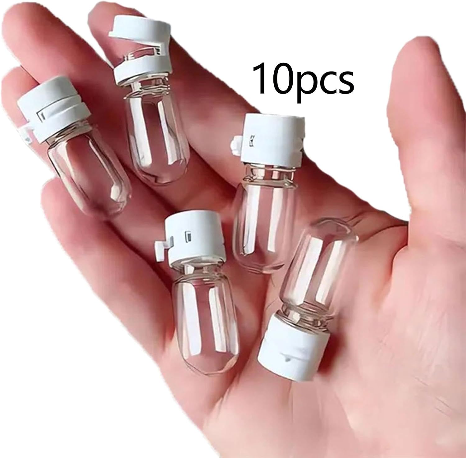 Kokiya 10Pcs Mini Dropper Bottle 2Ml DIY Refillable for Cream Toiletries Makeup image number 6