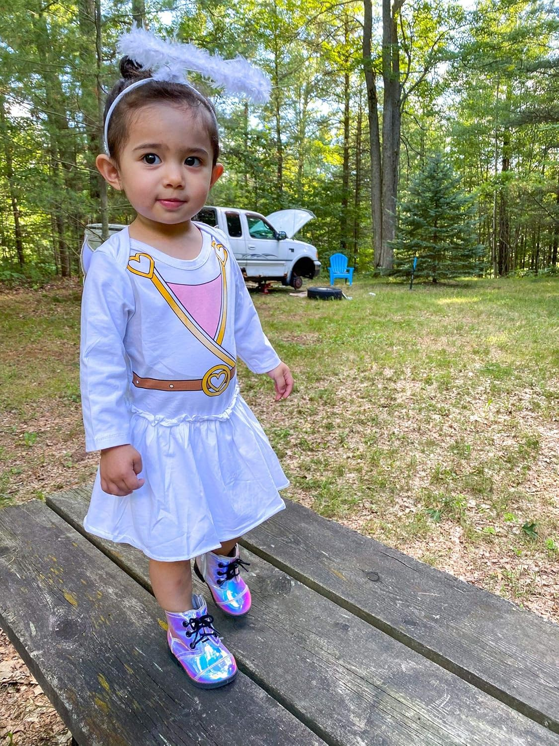 Bakjuno Newborn Baby Boys Girl Gothic Vampire Costume Deluxe Set Dracula Vampire Halloween Party Dress Up image number 6