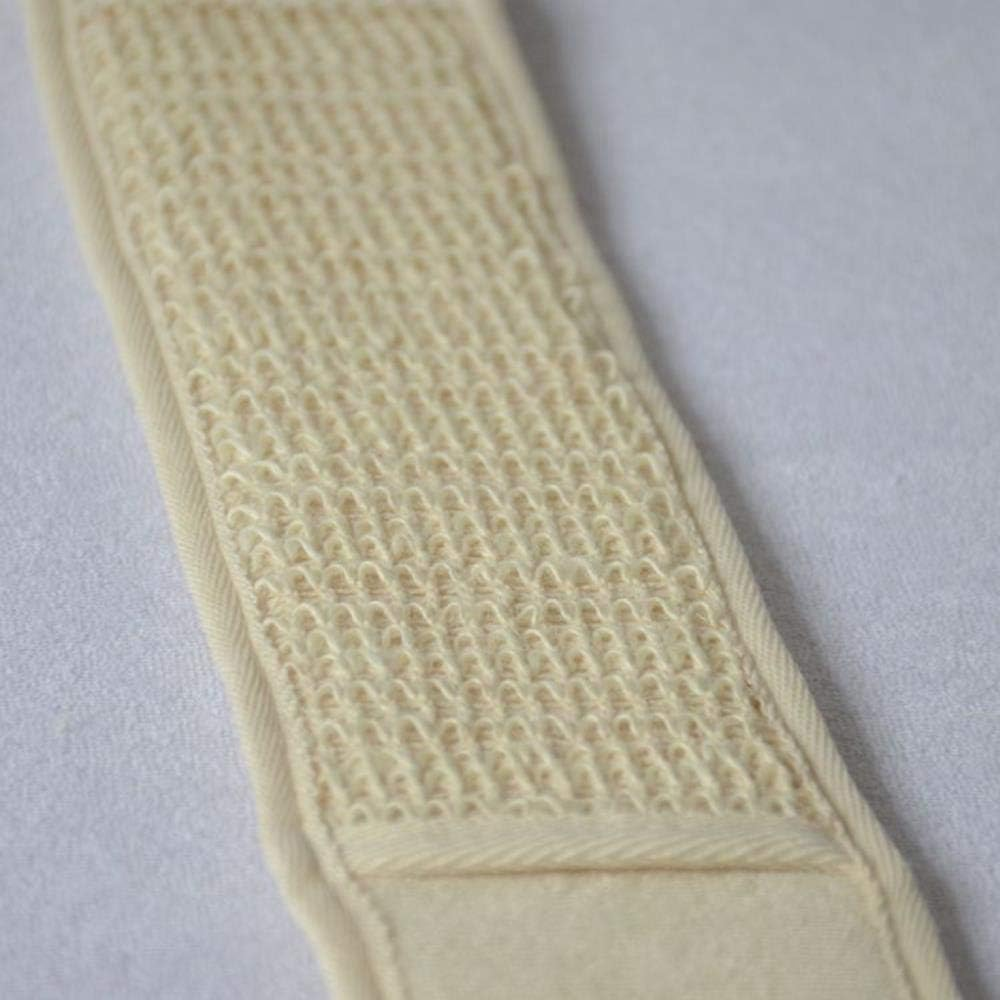 Natural Loofah Bath Rub Brush Exfoliate Pull Back Strip Rub Back Belt Chopping Band Bath Towel image number 1