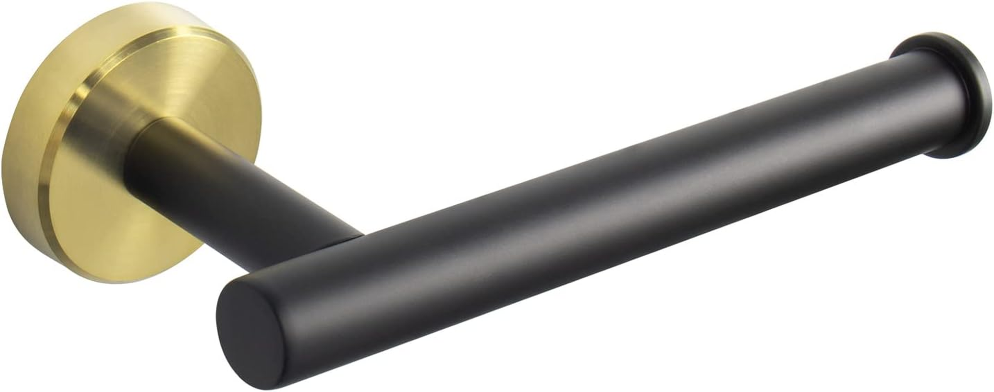 Nearmoon Bathroom Toilet Paper Holder, Premium SUS304 Stainless Steel Rustproof Wall Mounted Toilet Roll Holder for Bathroom, Kitchen, Washroom (1 Pack, Brushed Gold)