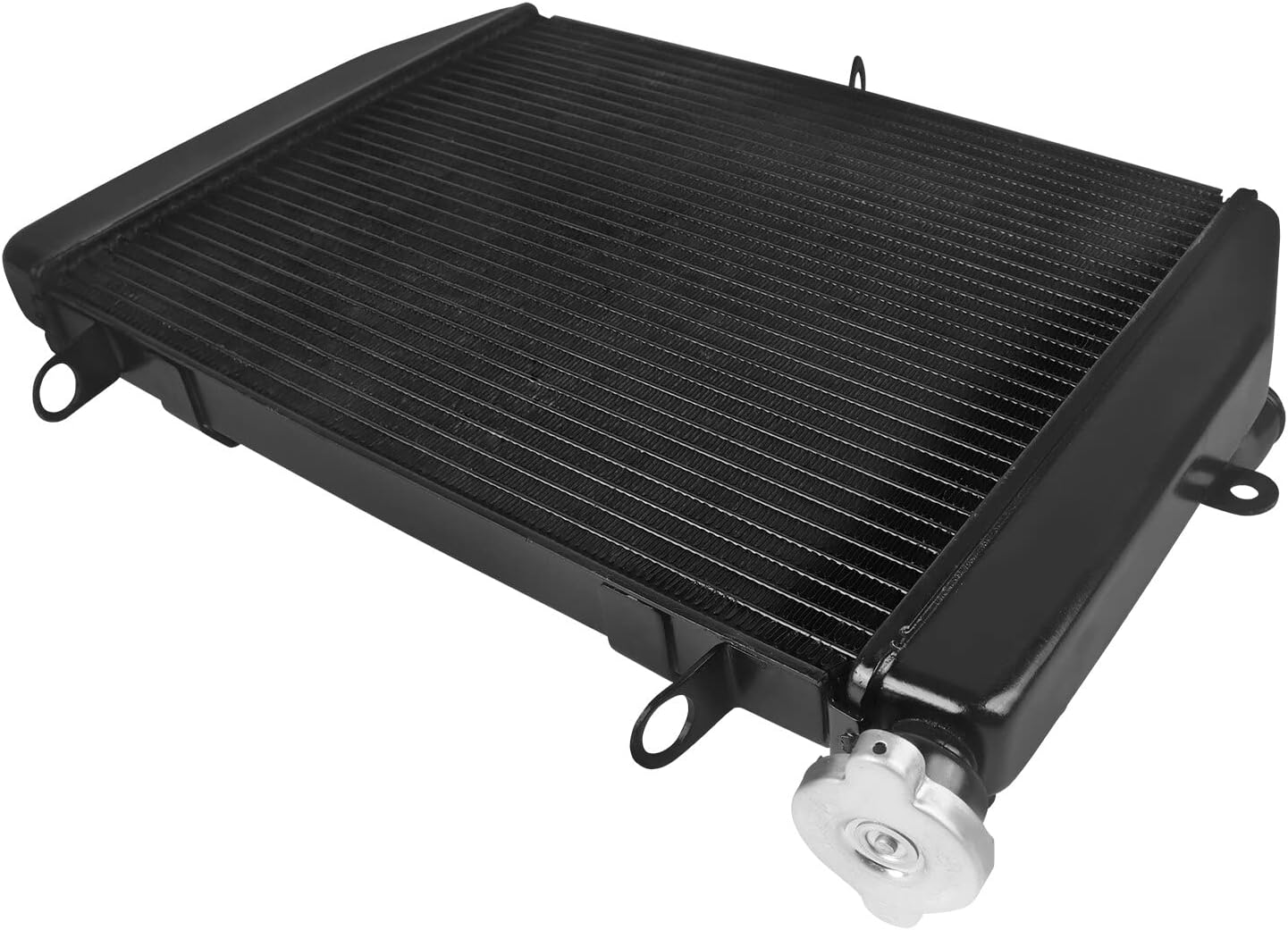 LOTFI Fit for Yamaha YZF R6 YZF-R6 YZFR6 YZF600 1999-2002 Aluminum Radiator Engine Cooler Cooling System Water Tank Motorcycle Accessories