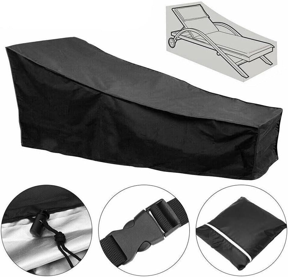 Outdoor Furniture Cover Heavy Duty Sun Lounge Covers Waterproof Bed Chair Cover image number 6