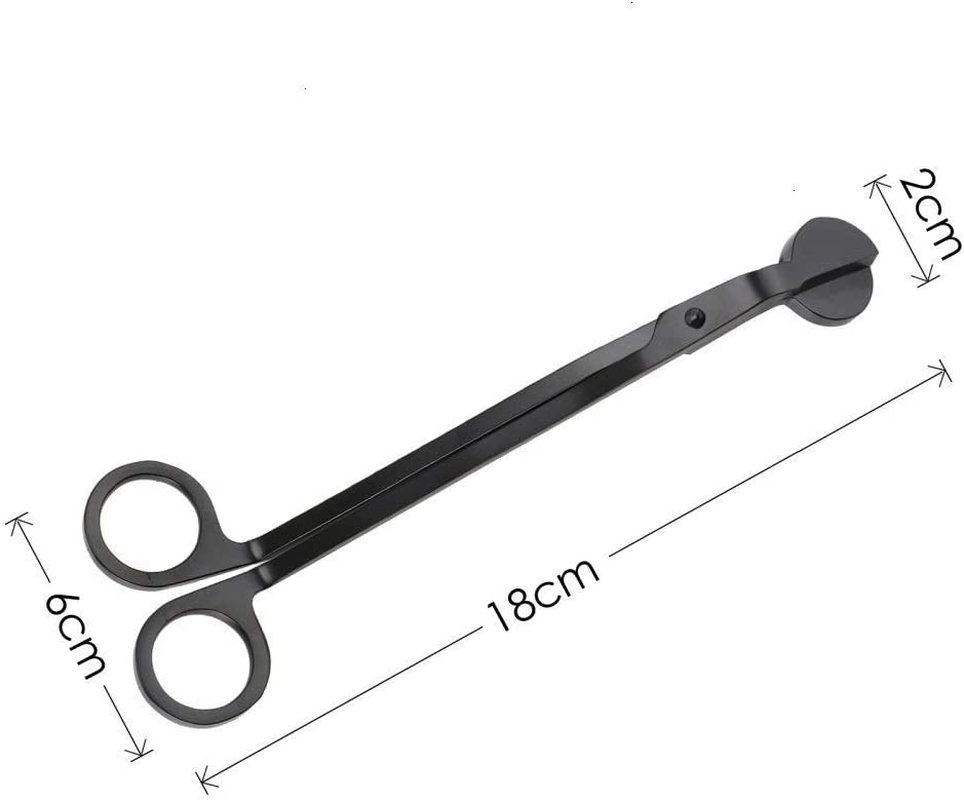 Candle Wick Trimmer Wick Clipper Wick Cutter Wick Scissor Matte Black image number 1