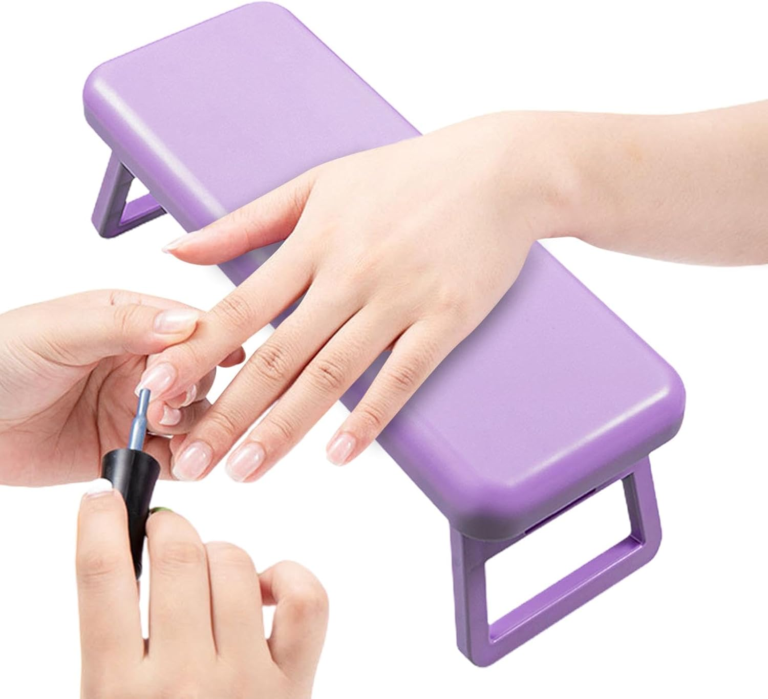 Nail Arm Rest Holders - Professional Nails Rest | Nails Tech Hand Holders, Stable Arm Rest for Nails, Hand Holder for Nails Tech, Nail Armrest, at Home, Professional Nail Salon, Out for Services image number 5