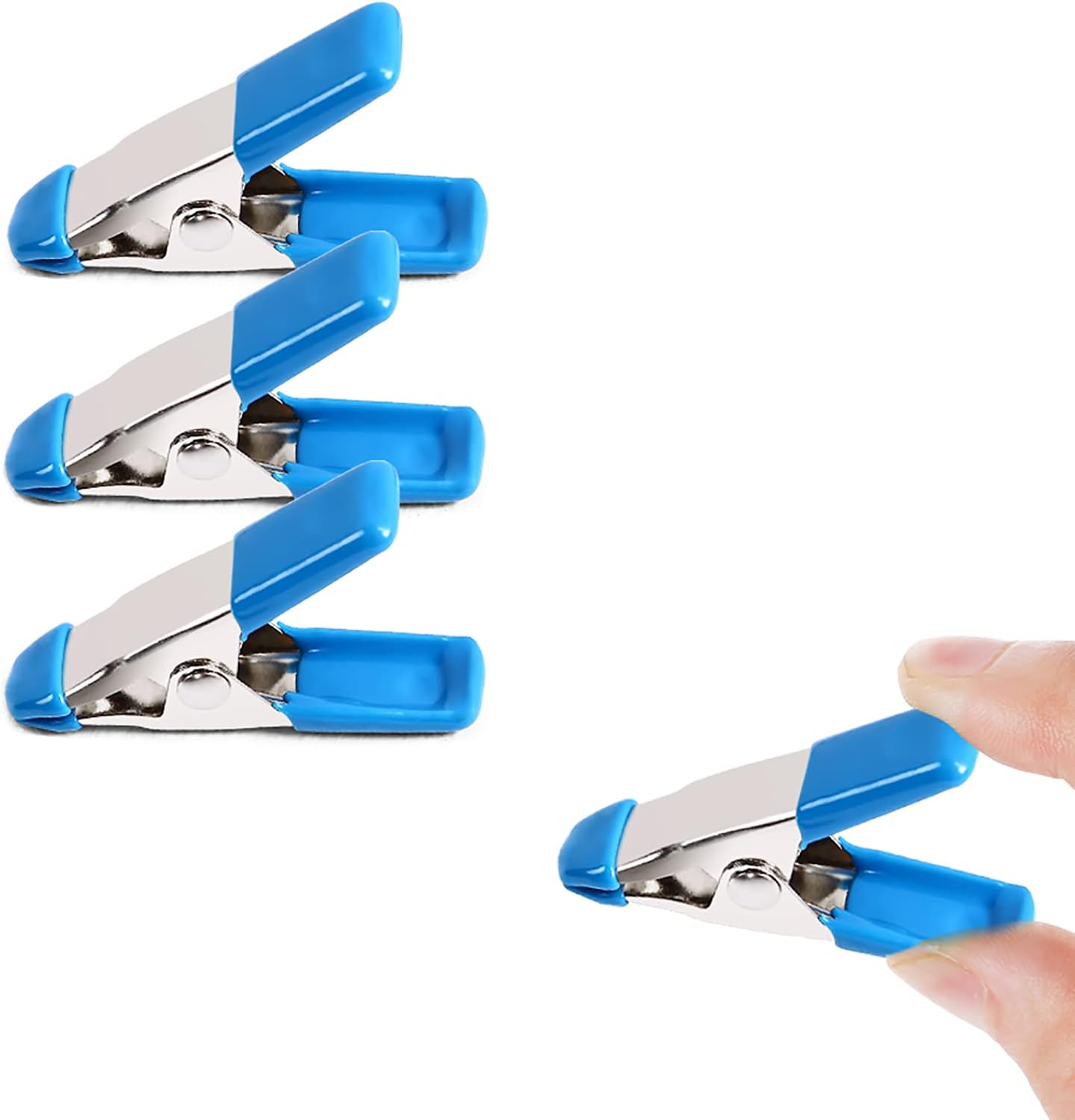 Spring Clamps for Woodworking,Backdrop Clips,Clamps for Crafts,Photography Studio and Muslin Backdrop,Metal Heavy Duty 2Inch 30PCS image number 4