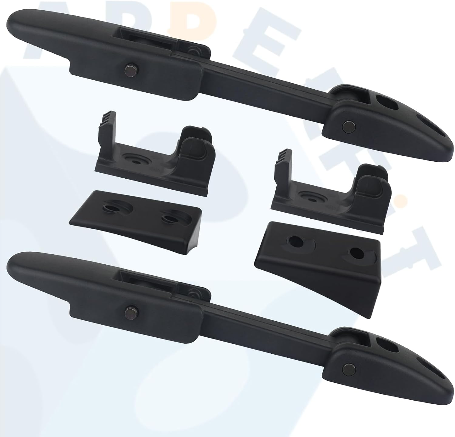 Mack Hood Latch Strap W/Catch Bracket Left Driver & Right Passenger Side Black Compatible with Mack Truck Granite Pinnacle Vision CH CHN CV CX CHU CXN CXU Hood Accessories Parts image number 3