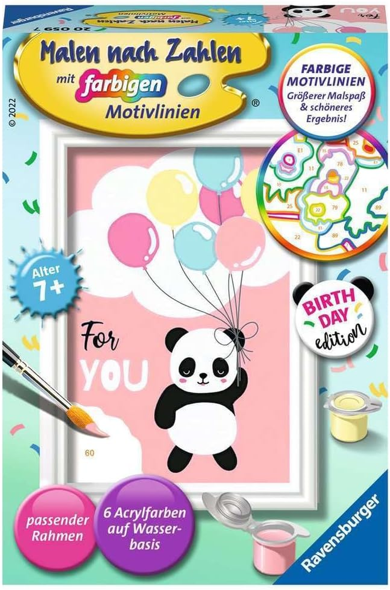 Ravensburger Malen Nach Zahlen 20059 - for You - Kinder Ab 7 Jahren image number 1