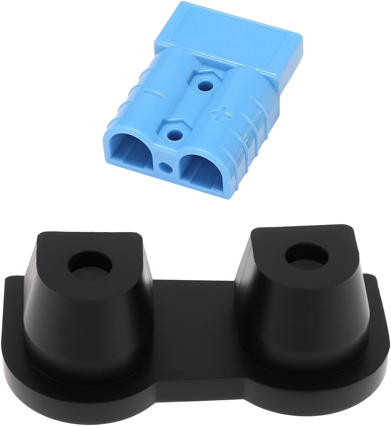 VGOL 10Pcs Waterproof Cable Gland Insert Compatible with Anderson 50A Plug Double Hole Wire Connectors image number 2