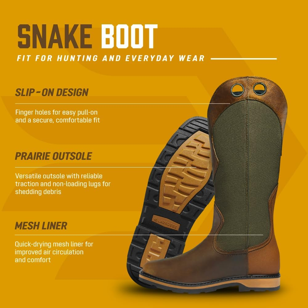 Lacrosse Men'S Country Snake Boot Western image number 4