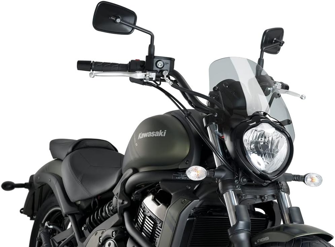 Puig Windshield New Generation Sport Kawasaki Vulcan S 15-19 C/Smoke - Clear image number 2