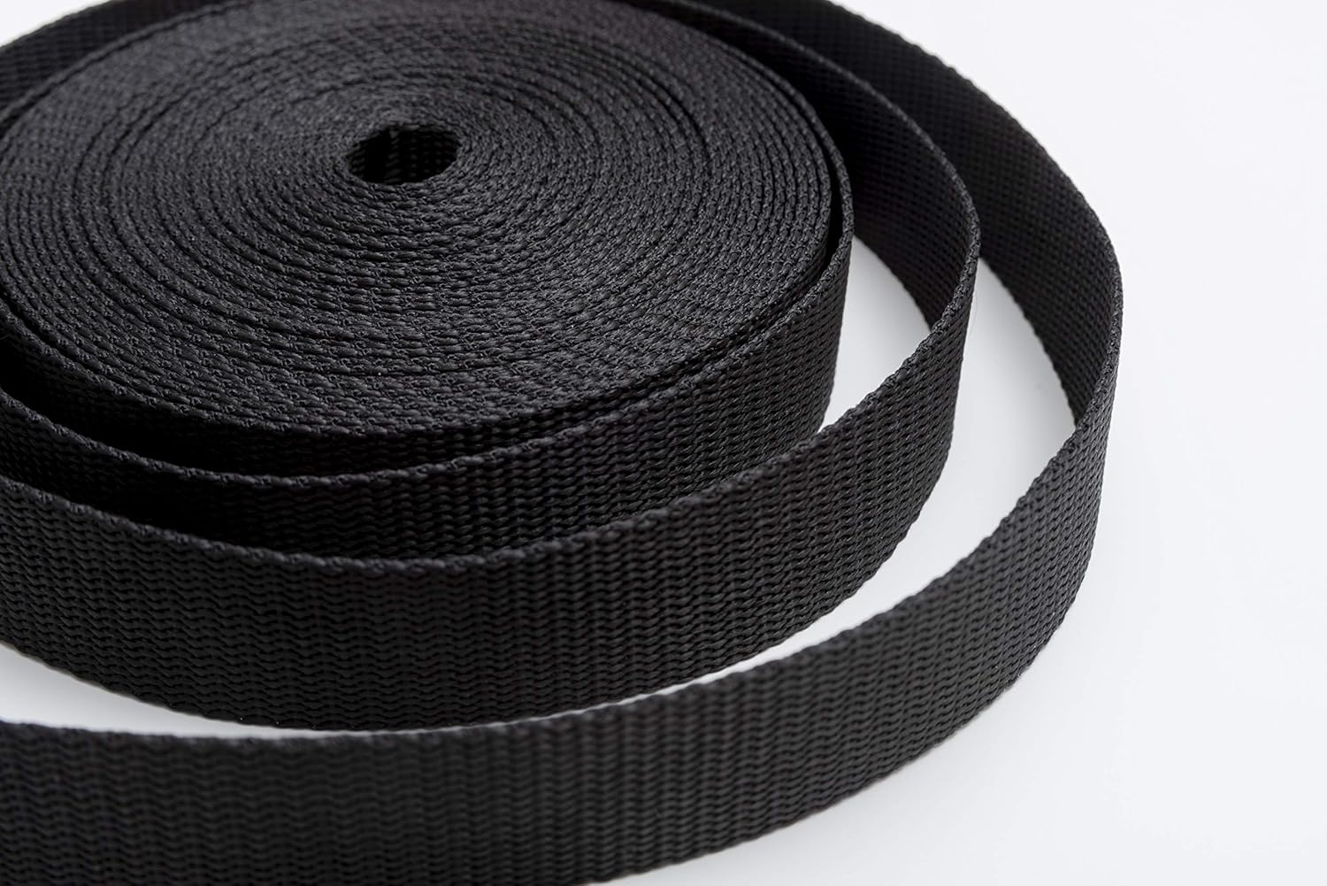 IPEA Rigid Nylon Strap for Backpack and Bags - 10 Meters Length - Multipurpose Rope for Sewing, Sports, Luggage, DIY - Sizes 20/25 / 30/40 Mm - Black - 3 Cm image number 4