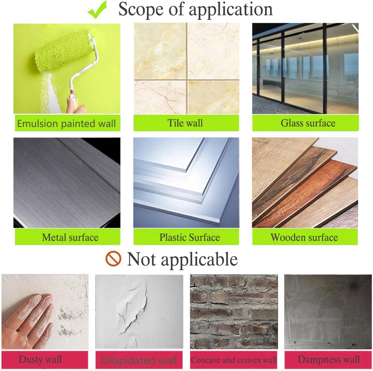 LACQWO Magnetic Chalkboard Contact Paper for Wall 46.3"X18" Self Adhesive Magnetic Wall Board Sticker with 36 Magnet Letters for Kids Black Chalk Board Wallpaper Roll image number 4