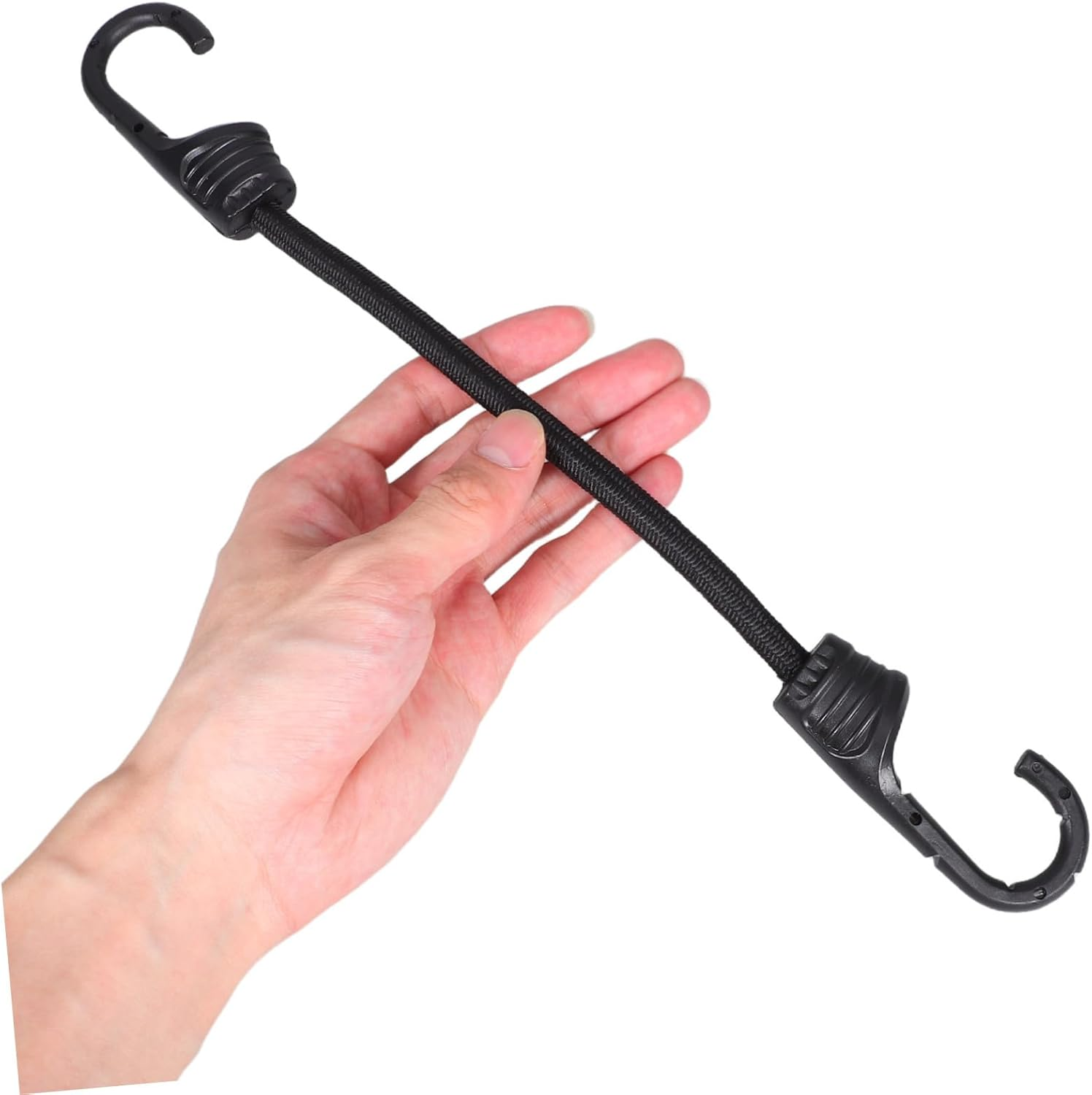 Beaupretty 12Pcs Elastic Luggage Strap Bike Hooks Bungee Cord for Secure Travel Gear and Car Trunk Organization image number 5