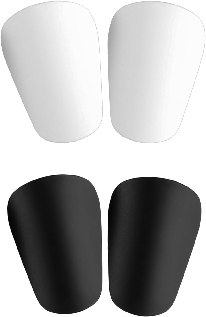 2 Pairs Mini Shin Pads, Small Shin Pads, Football Men, Football Shin Pads, Mini Shin Pads, Protective Equipment for Men, Women, Boys, Girls, Adults, Football Accessories, 10 X 6 Cm image number 1