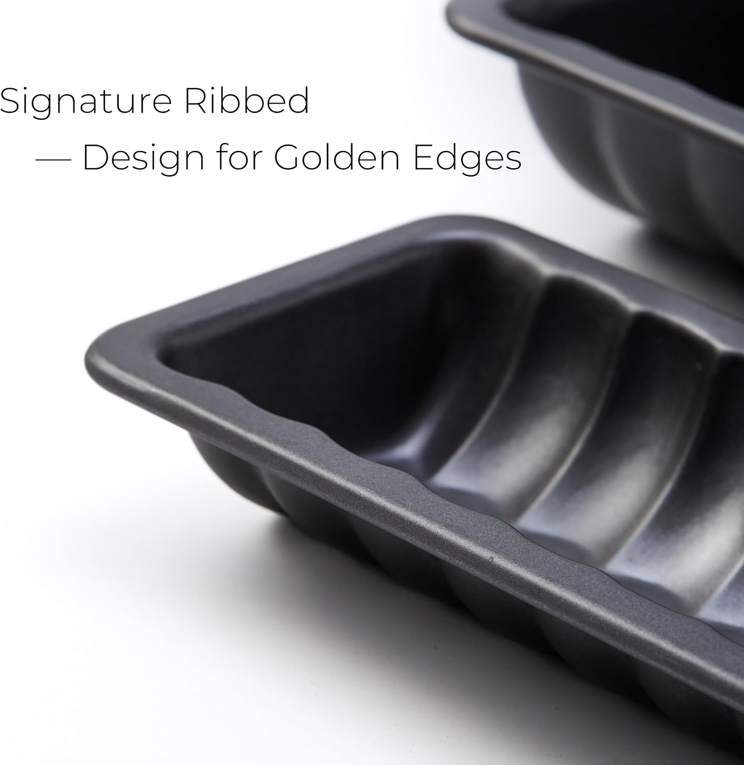 Scandinavian Almond Cake Pan with Recipe &ndash; Set of 3 Non-Stick Carbon Steel Loaf Pans for Swedish & Norwegian Baking, Traditional Almond Cake Mold for Nordic Desserts, Durable & Even-Heat Bakeware