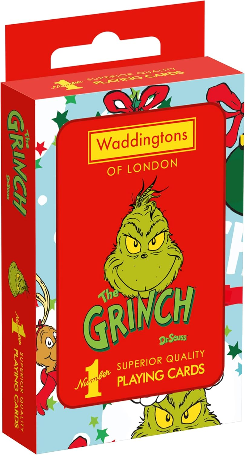 Waddingtons No. 1 of London the Grinch Playing Cards image number 2