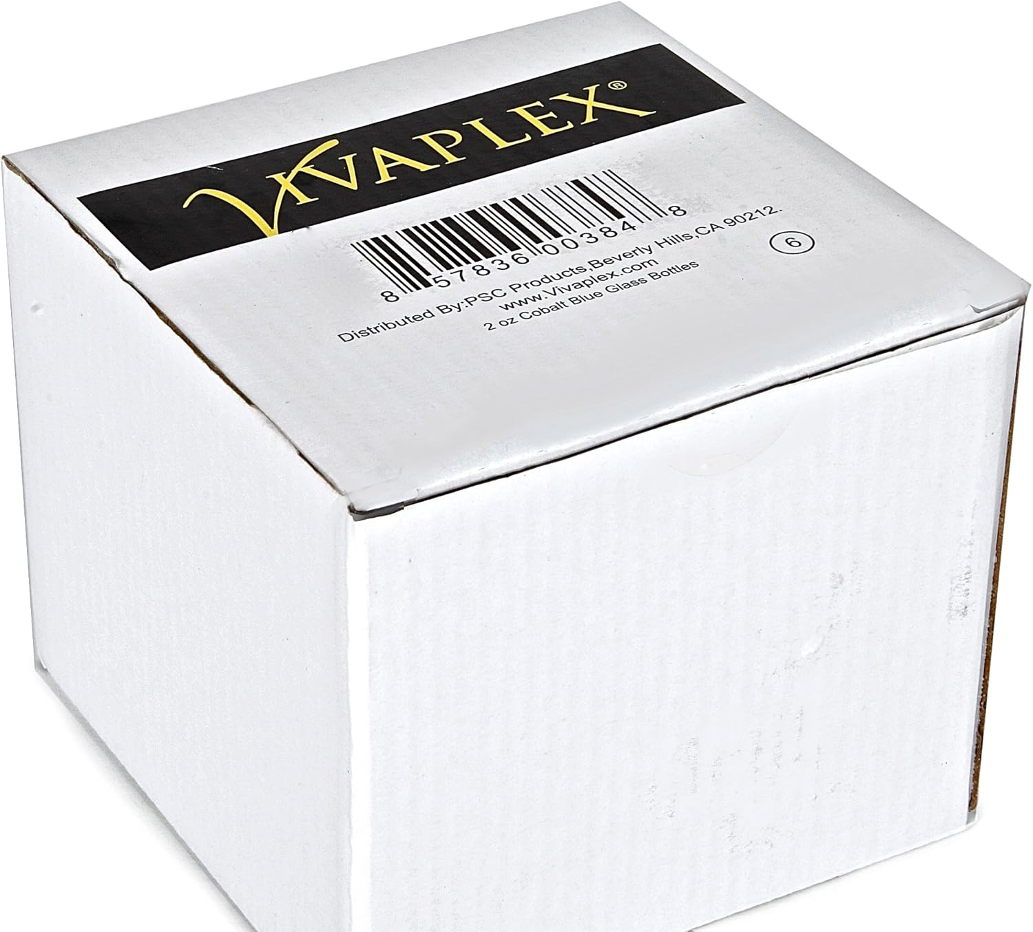 6, Cobalt Blue, 2 Oz Glass Bottles, with Black Fine Mist Sprayers image number 2