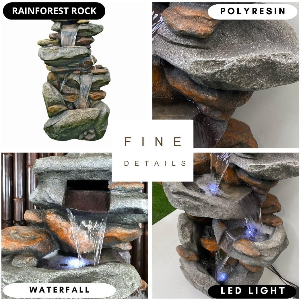 Generic Rainforest Rock Water Fountain image number 1