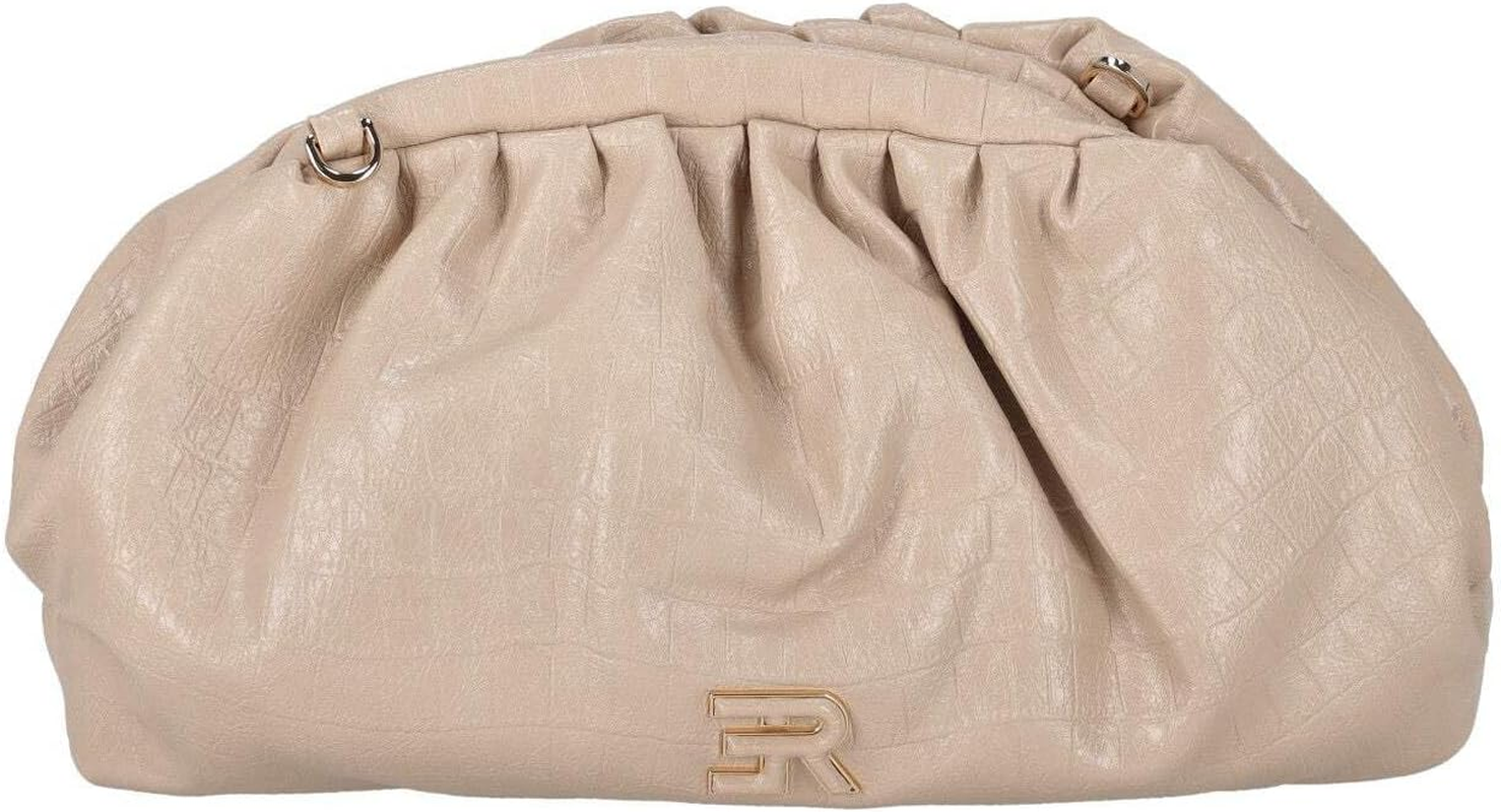 Ermanno Firenze Unisex Adulto Veronica Cocco Pouch, Cream image number 3