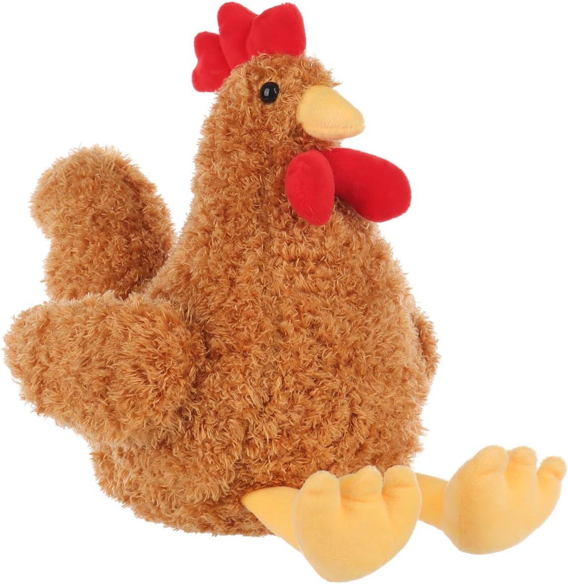 Apricot Lamb Toys Plush Ginger Rooster Stuffed Animal Soft Cuddly Perfect for Child (Ginger Rooster,10Inches) image number 4