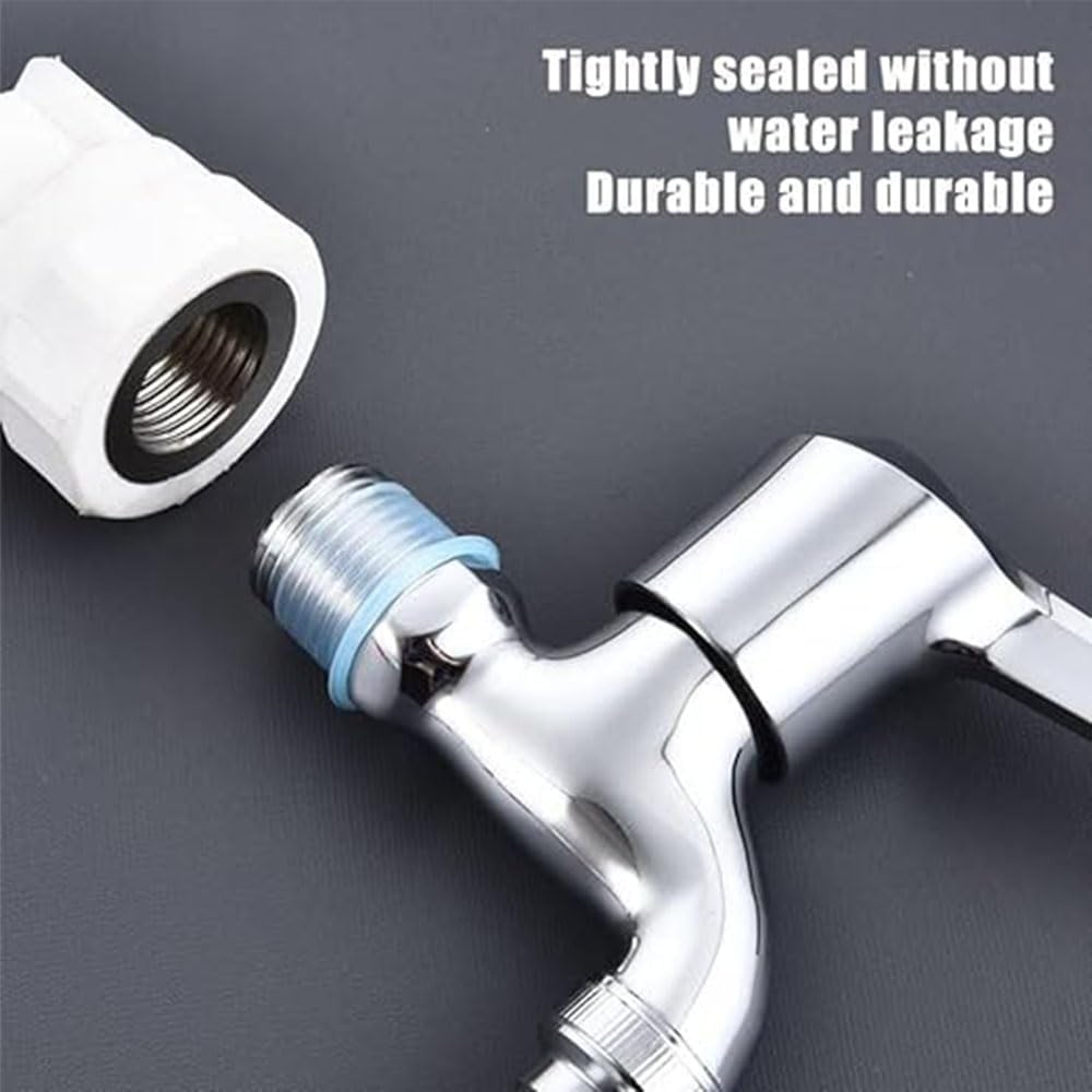 12Pcs Faucet Leak-Proof Sealing Gasket,Faucet Leakproof Gasket Washers to Prevent Leakage and Dripping Silicone Plug Raw Material Belt Rubber Seal Rings,For Garden Faucet Hose (Red)