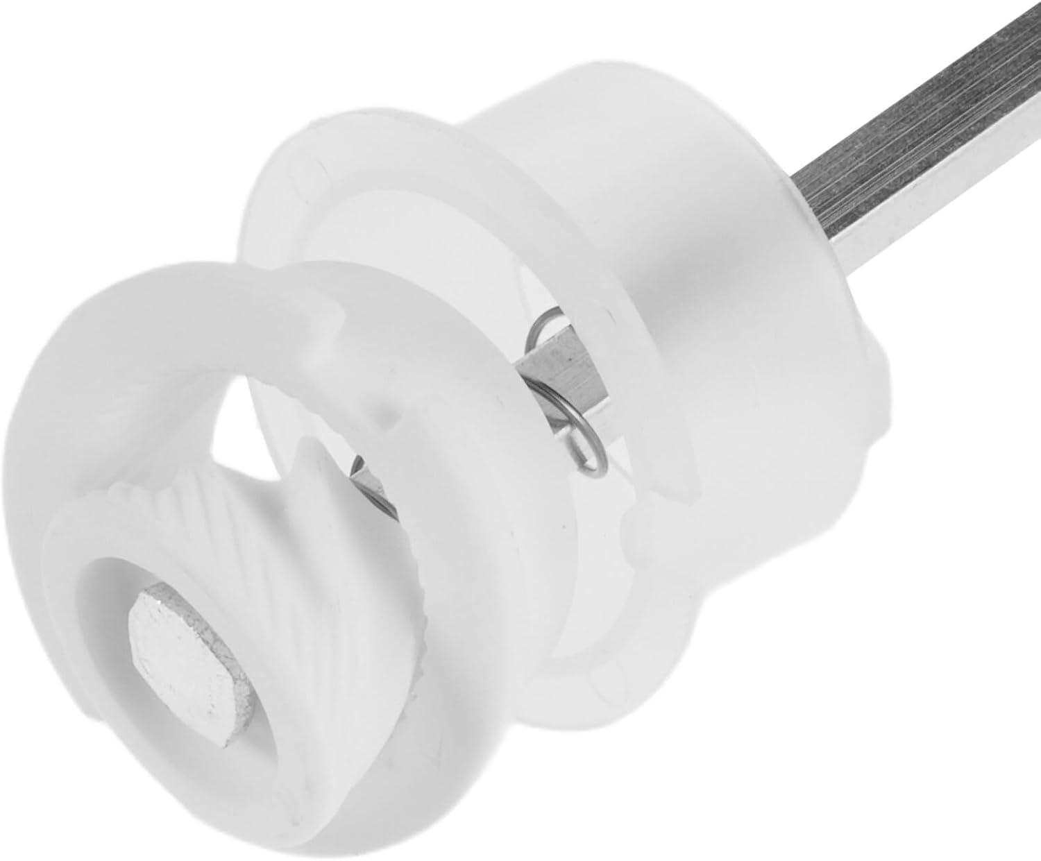 Ciieeo 2Pcs Zinc Alloy Pepper Mill Replacement Parts 105Mm Hand Crank Grinder Mechanism Kit Manual Salt and Pepper Grinder Core for DIY Kitchen Spice Tools image number 2