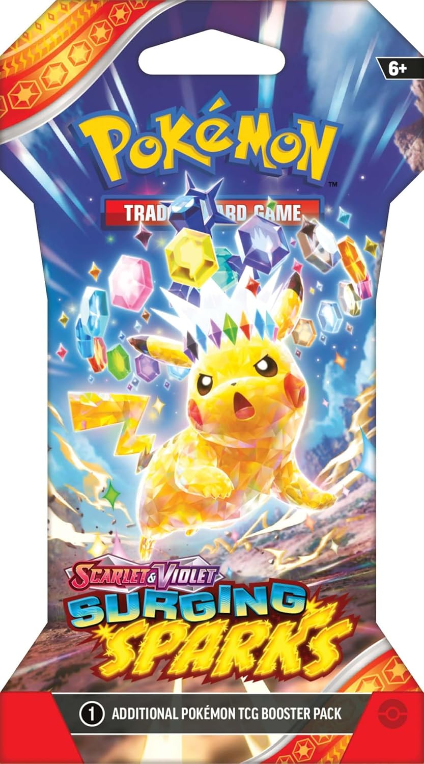 Pok&eacute;mon TCG Scarlet and Violet 8 Surging Sparks Blisters image number 1