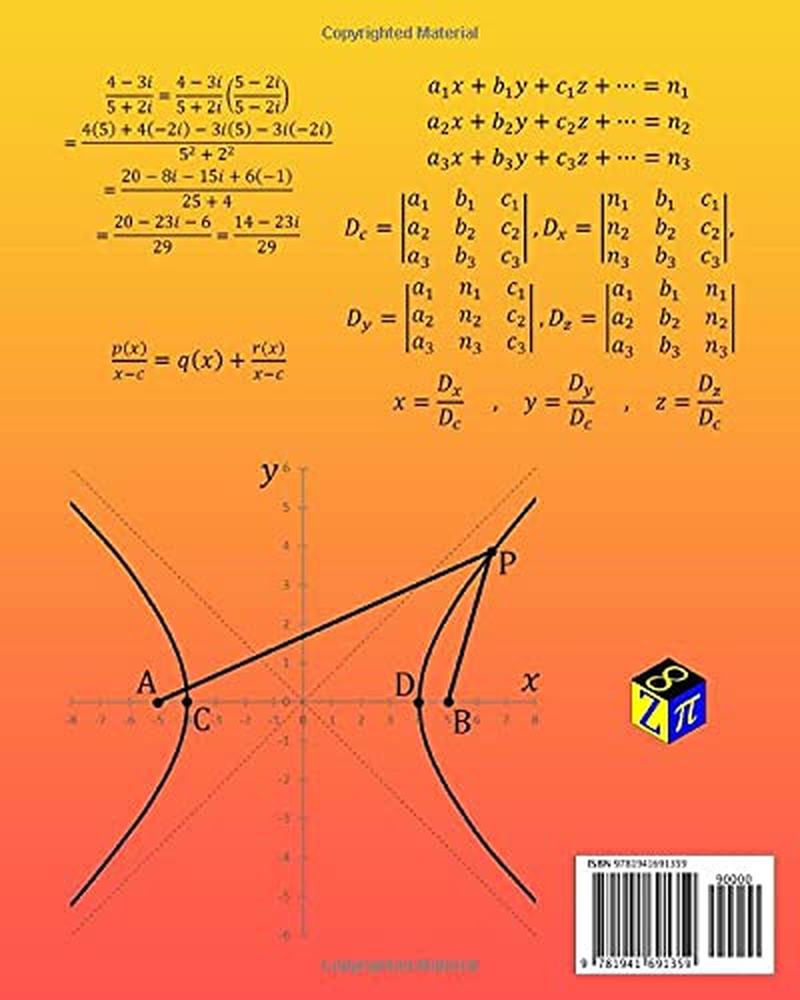 Intermediate Algebra Skills Practice Workbook with Answers: Functions, Radicals, Polynomials, Conics, Systems, Inequalities, and Complex Numbers