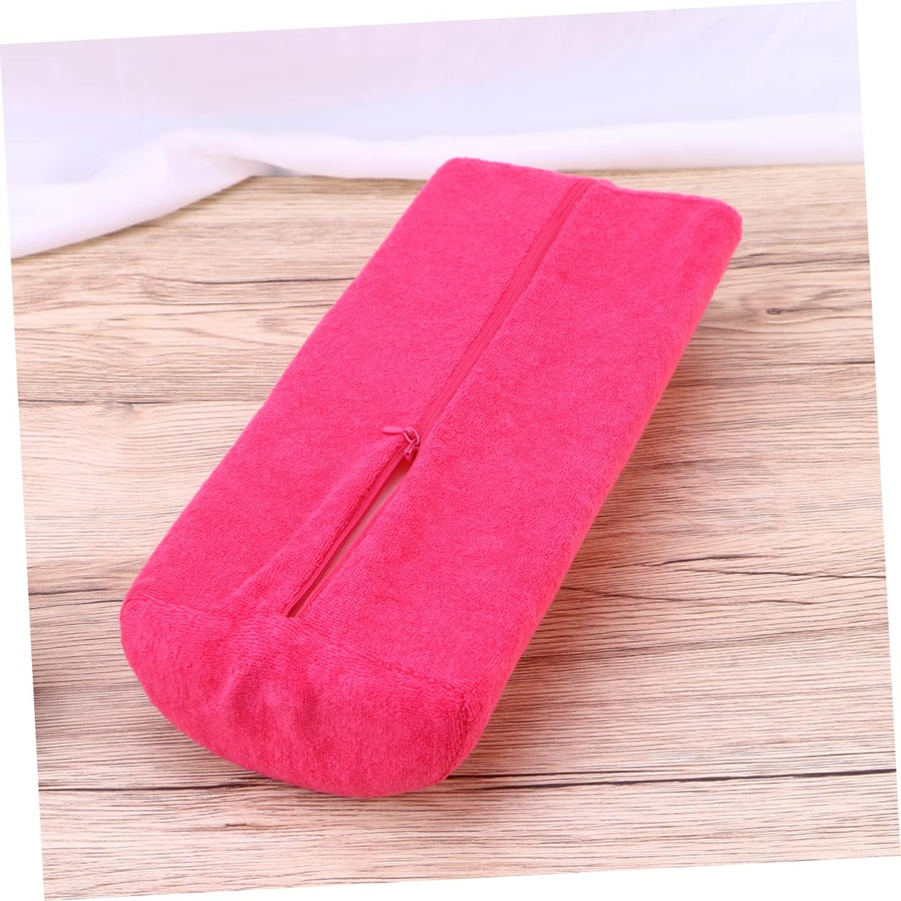 BELLIFFY Comfortable Nail Art Practice Hand Wrist Pillow Manicure Cushion Pad for Salon Light Purple
