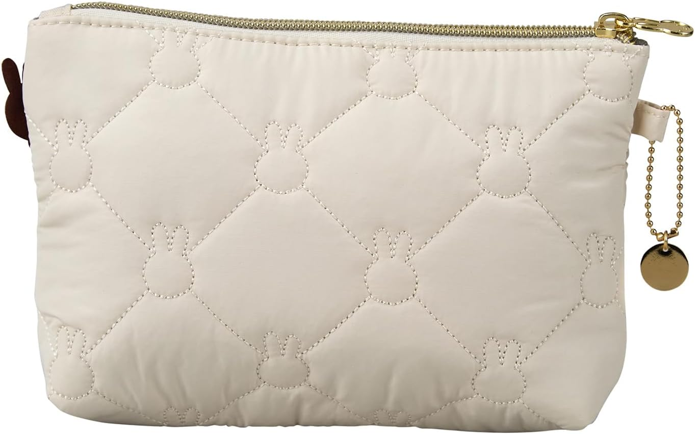 Hapitas Quilted Multi-Pouch, Miffy, Stylish, Lightweight, Quilted Multi-Pouch, Period, Sold image number 3