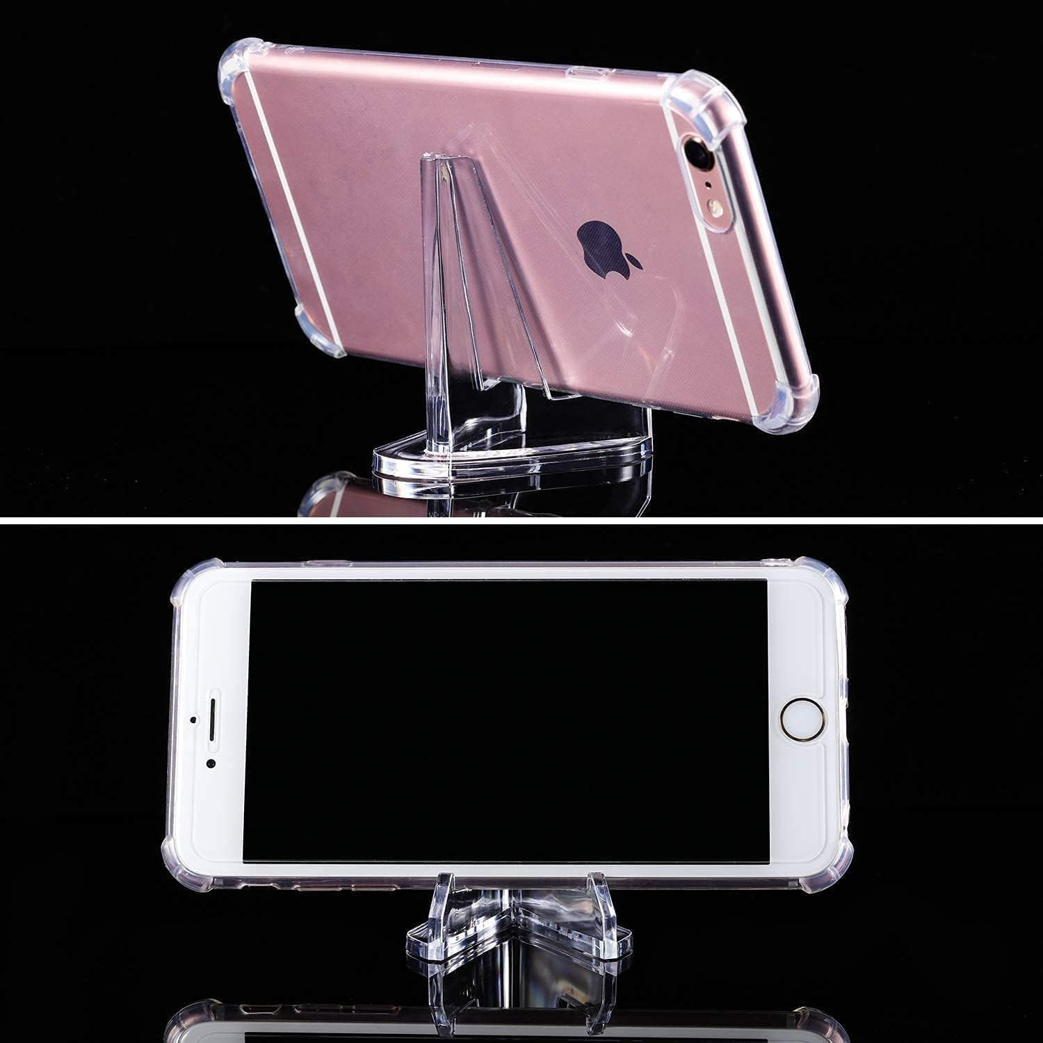 30 Pcs Mini Clear Acrylic Easel Stands, 2.12 Inch Coin Display Stand Card Stands,Display Easel Holder for Displaying Coin, Medal, Card,Pocket Watches Capsules Challenge Medals Casino Chips image number 4