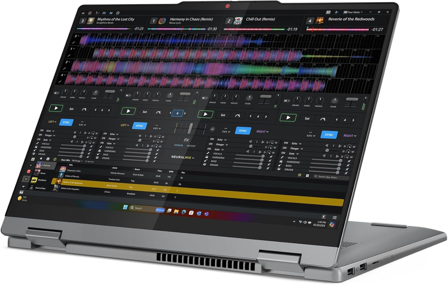 Lenovo Ideapad 5 2-In-1 14Q8X9 Co-Pilot+ 14" WUXGA OLED Touch Display SD X X1-26-100 16GB 512GB SSD Wifi 7 Luna Grey Win11H 83GH0039AU