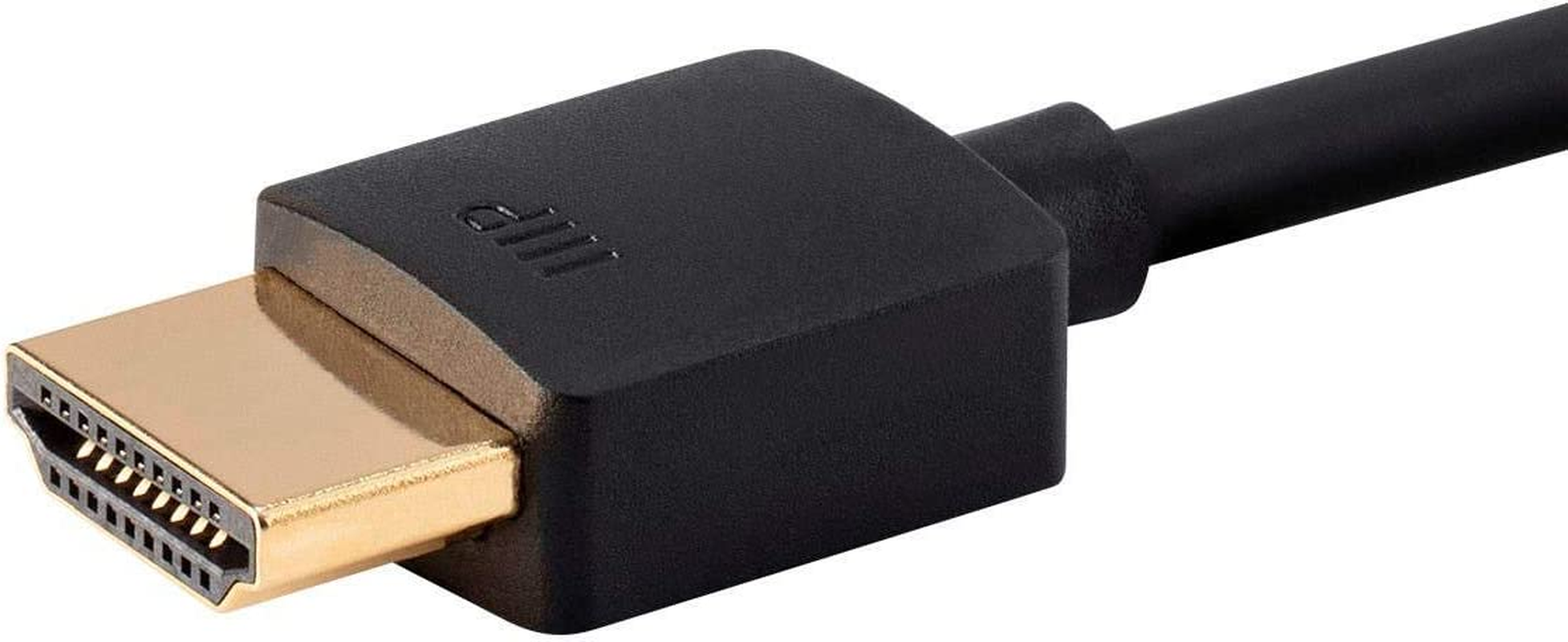 Monoprice Ultra 8K High Speed HDMI Cable - 3 Feet - Black | 48Gbps, 8K@60Hz, Dynamic HDR, Earc, Supports 3D Video and Multiview Video - Ultra Slim Series