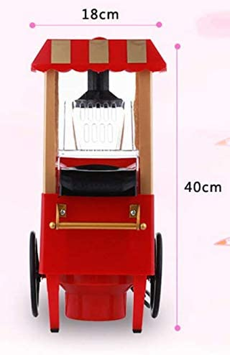 Electric Hot Air Popcorn Maker Popper Machine Old Style Trolly Home Party Fun image number 3