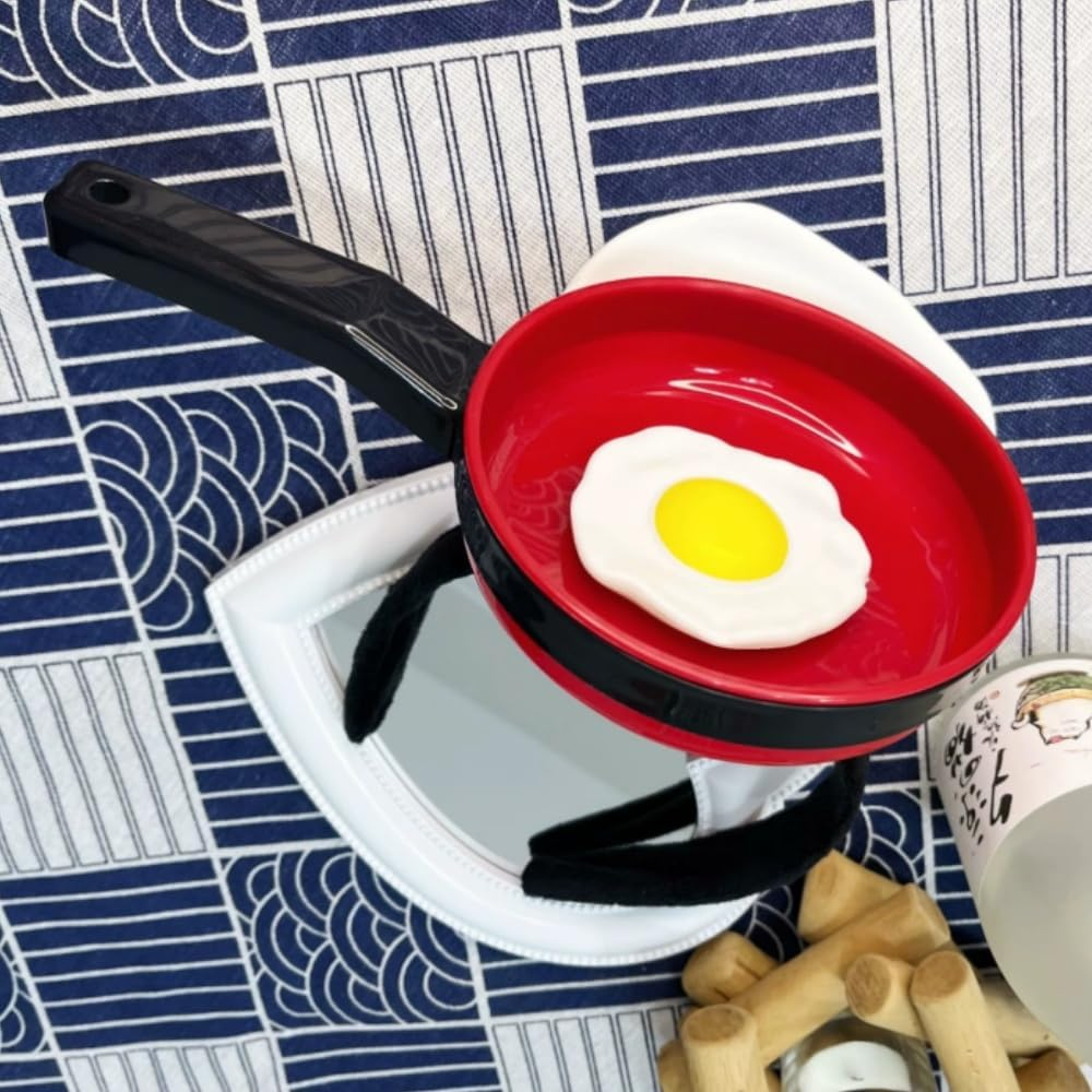 SZZLXYMT Funny Fried Egg Pot Headband, Pan and Egg Headband, Female Simulated Pot Headpiece image number 3