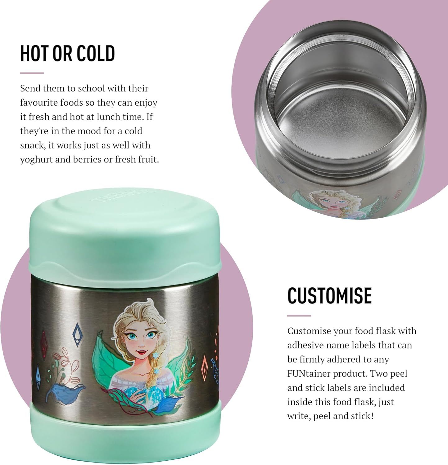 Thermos Funtainer Food Flask 290Ml &ndash; Disney Frozen - Frozen image number 6