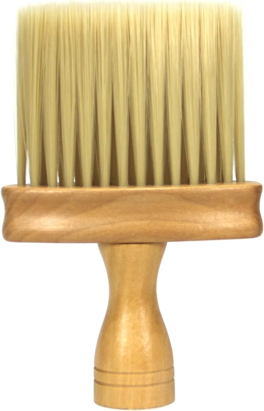 Hair Cutting Brush Professional Hairdressing/Barber Wooden Neck Brush - Soft Bristles image number 3