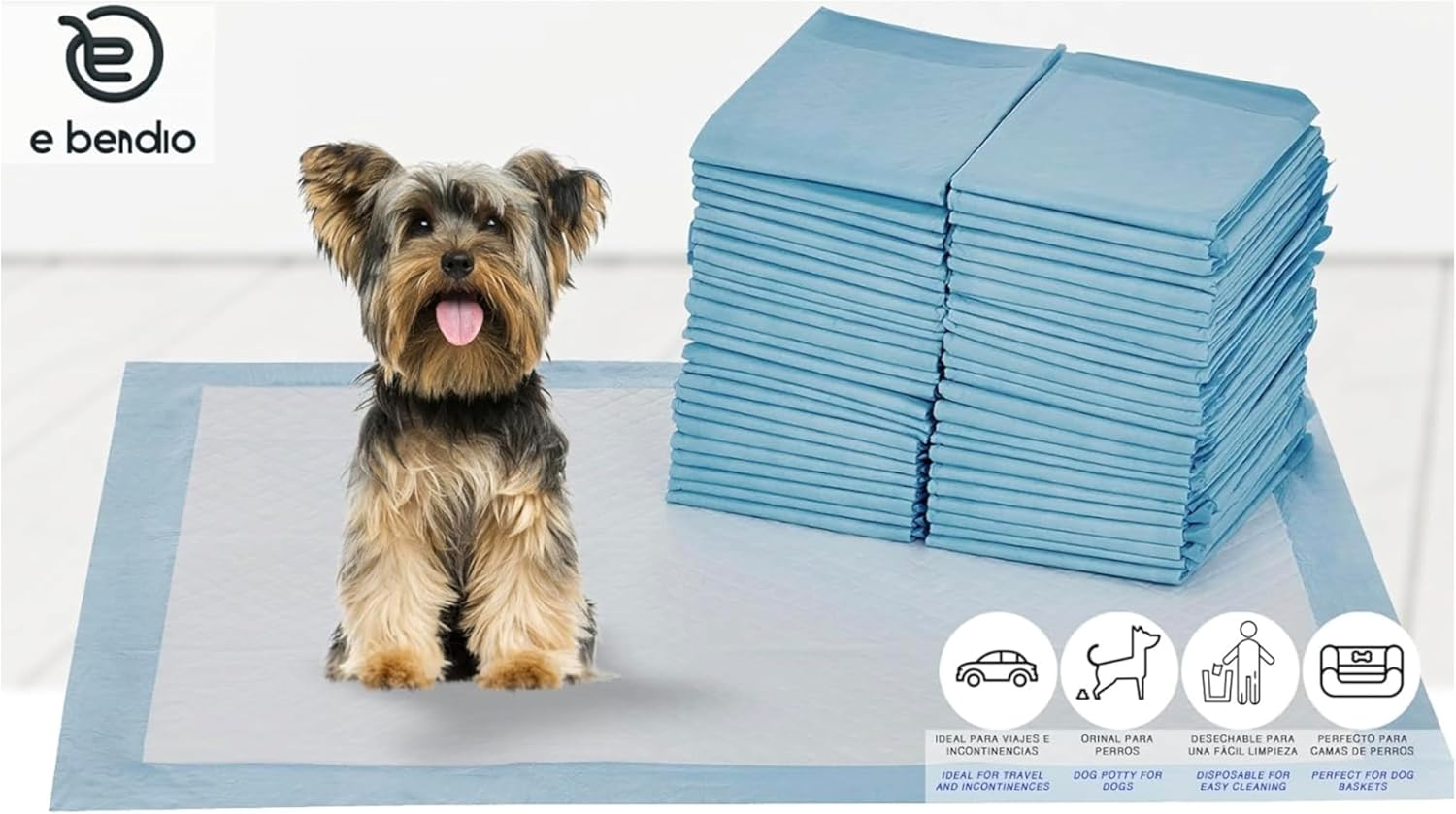 Dog Training Pads. Dog Pads 33 X 45. Extra Absorbent Dog Training Pads. Pet Training Wipes. Dog Teat 100 Units. Dog Accessories. Puppy Pads. Changing Mat image number 1
