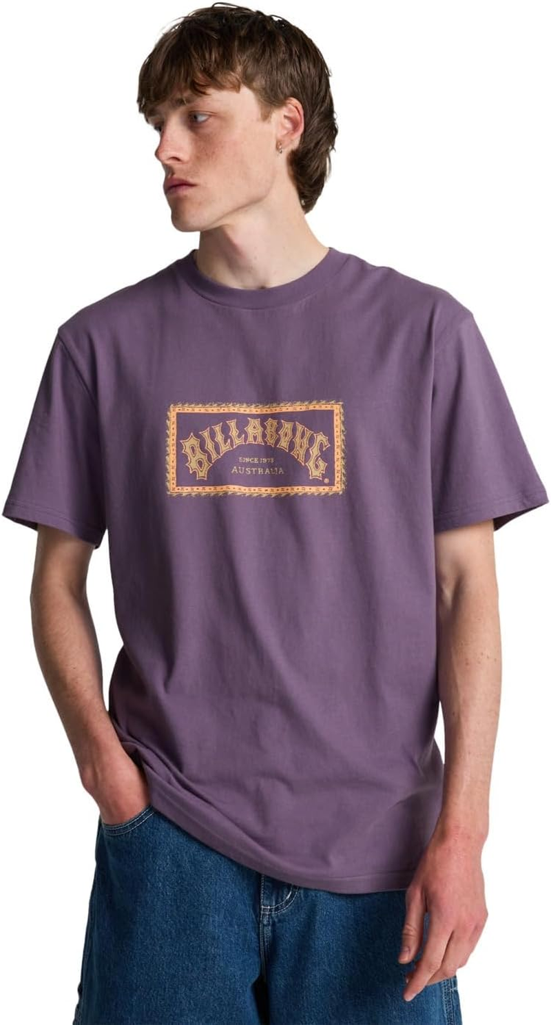 BILLABONG Men'S Arch Frame SS T-Shirt (Pack of 1)