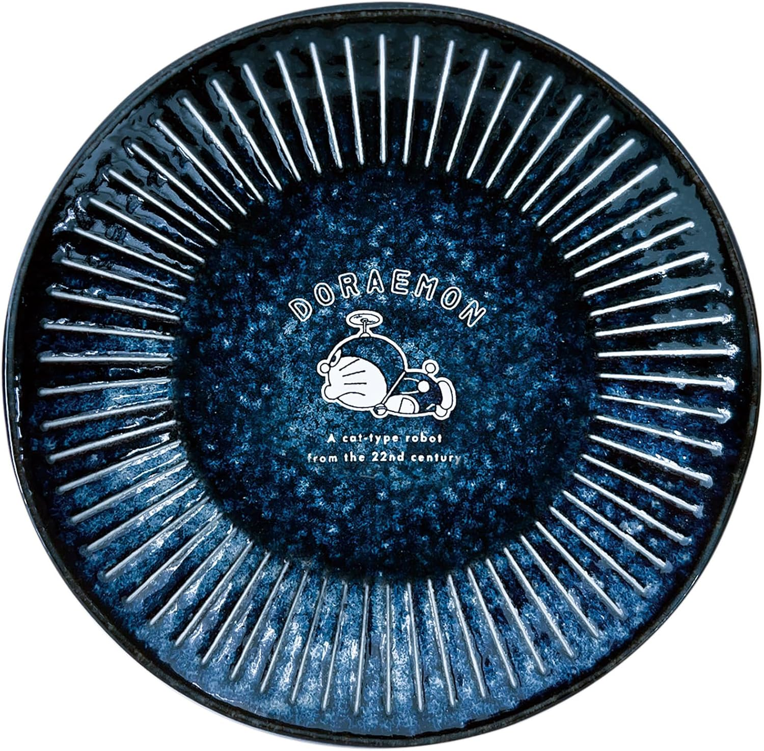Doraemon 011140 Rice Bowl, Rice Bowl, Diameter 4.7 Inches (12 Cm), Height 2.4 Inches (6 Cm), Microwave Safe, Dishwasher Safe, Indigo, Made in Japan image number 1