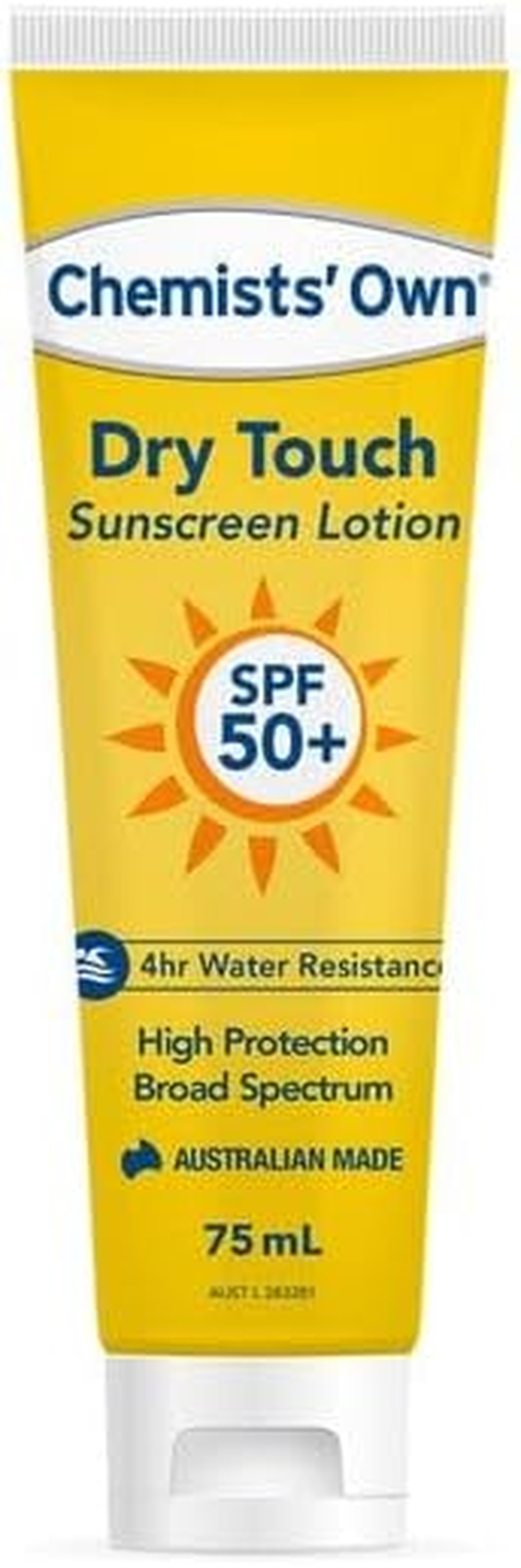 Chemists' Own Spf 50+ Dry Touch Sunscreen Lotion 75 Ml image number 1