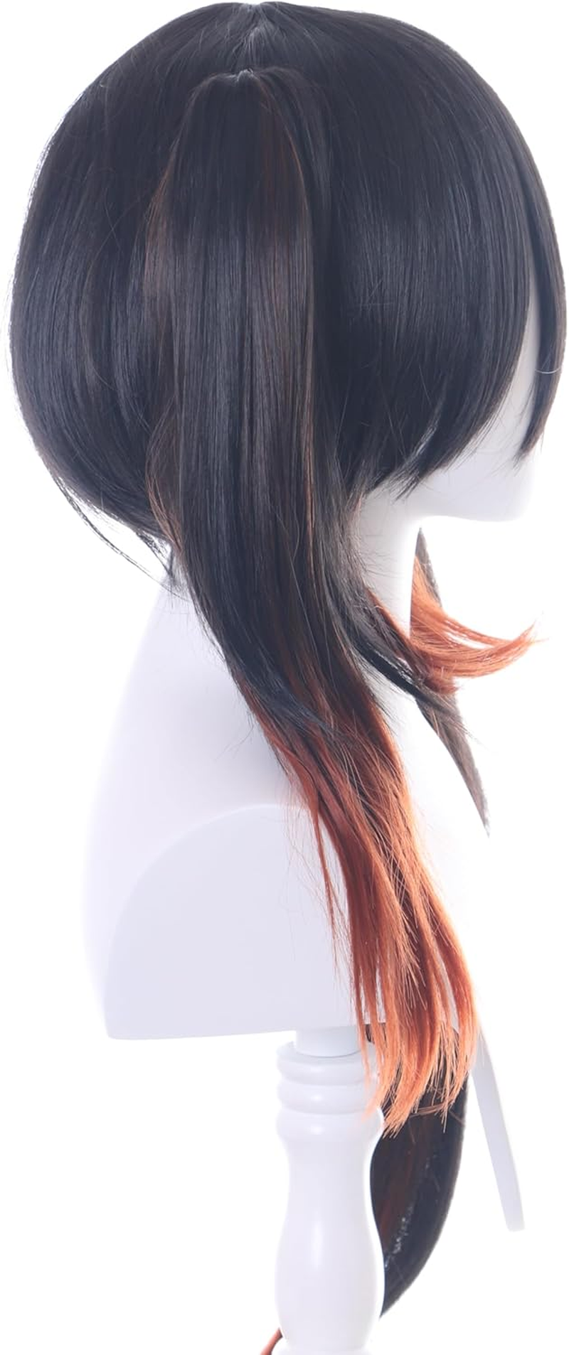 PL-147 Tokisaki Kurumi Date a Live Black Brown 120 Cm Twin Tail Clips Lolita Cosplay Wig Anime Manga image number 4