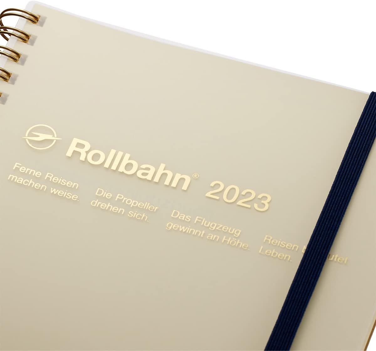 Rollbahn Spiral-Bound Diary Clear A5 Clear image number 5