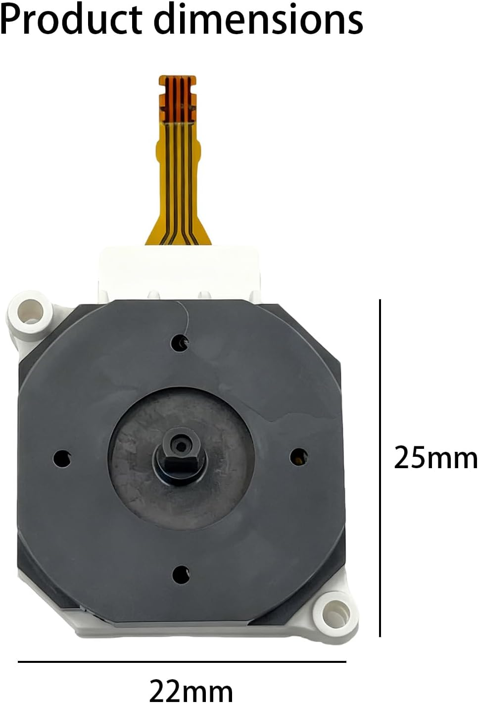 Luzcauwy 1PC Analog Thumb Stick Joystick and Rocker Cap Compatible with Nintendo 3DS 3DS XL LL 25 X 22 Mm Gamepad Controller Replacement Spare Part for Handheld Console image number 4