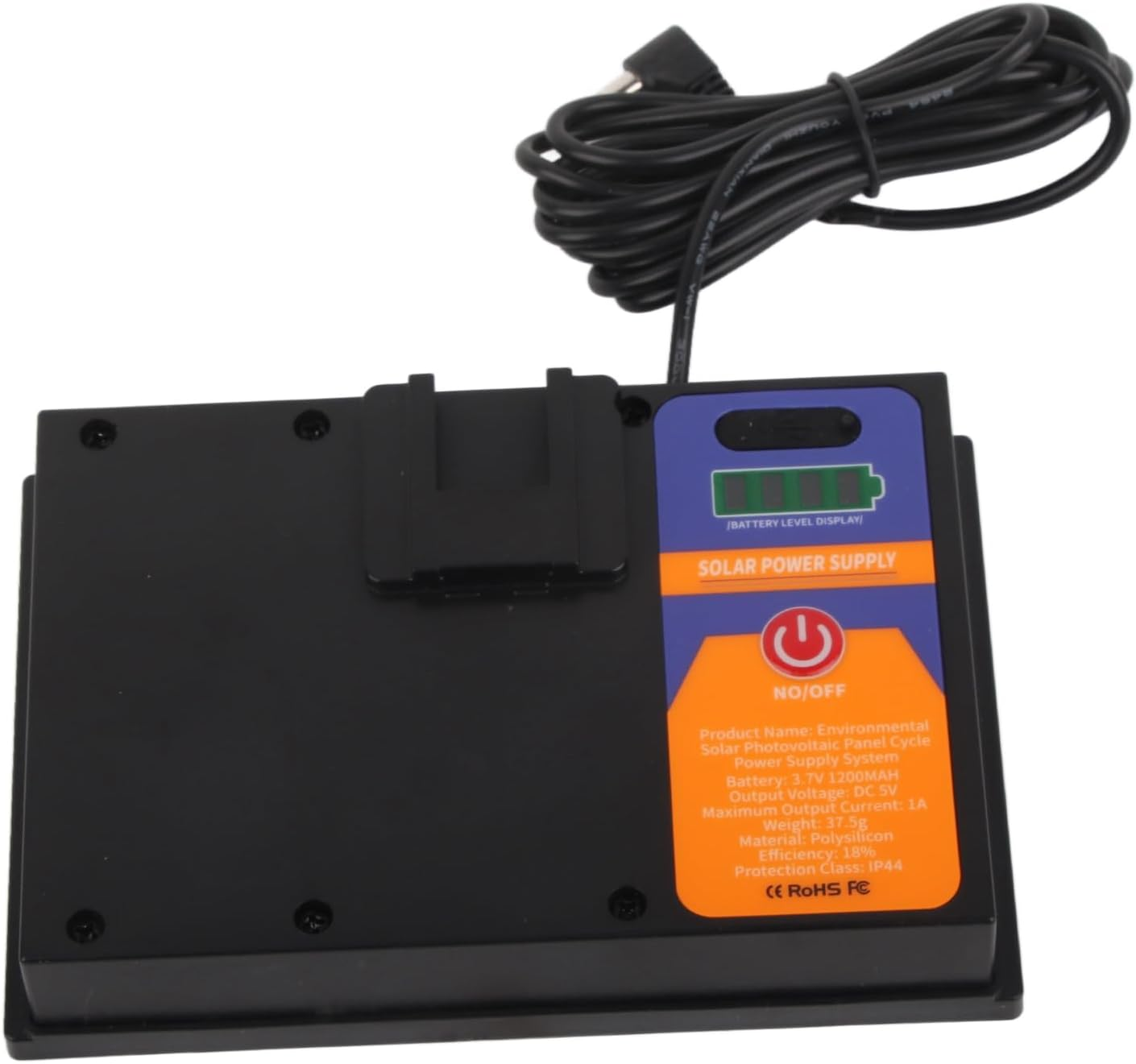 Automatic Chicken Coop Door with Timer, Solar Powered Chicken Door, LED Display Controller, Suitable for Ducks Geese (Black) image number 4